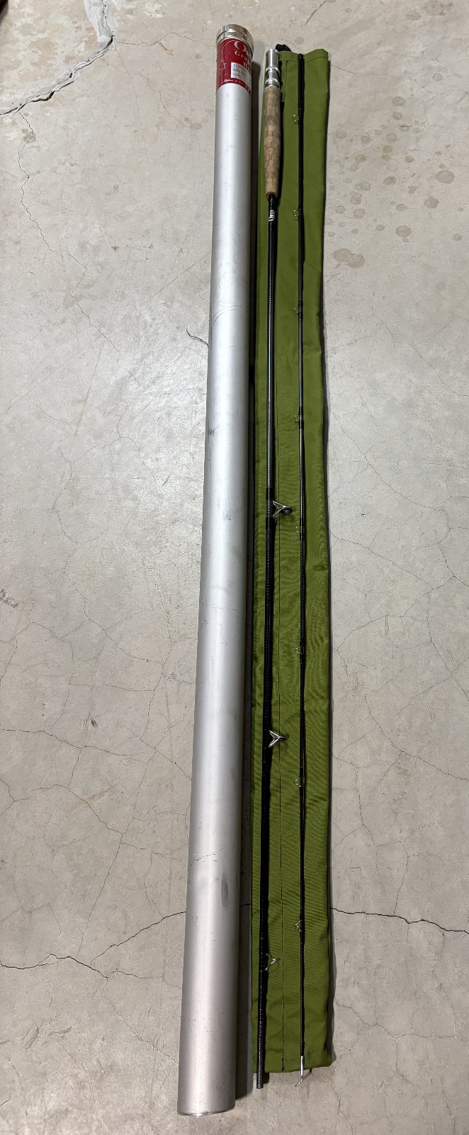 Orvis 9’ Shooting Star Graphite Fly Rod, #9 wt, 4.25oz 2pc With Tube And Sock