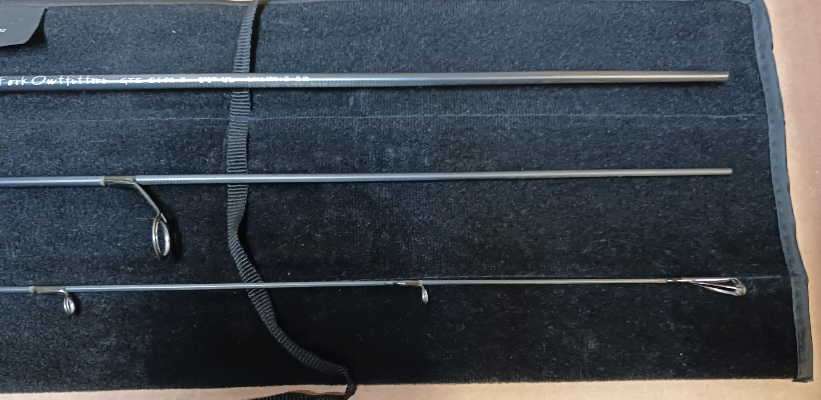 TFO 6′ 3 piece Ultralight Spinning Pack Rod GTS S601-3