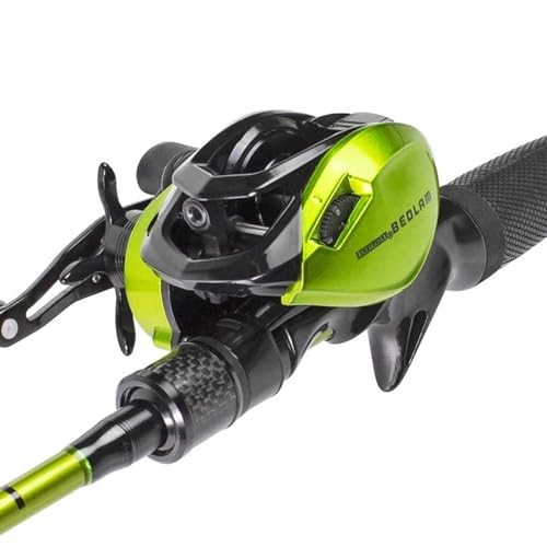 LUNKERHUNT BEDLAM FISHING ROD RIGHT HAND – GREEN