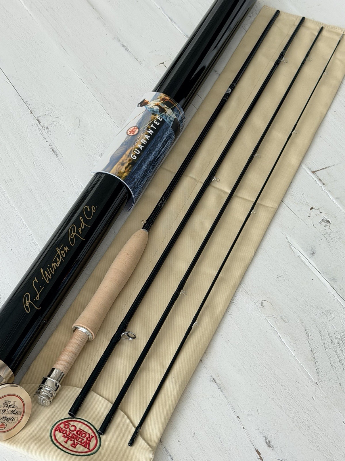 **BEAUTIFUL** 🔥 R L WINSTON PURE 4wt. 9’ft. 4pc FlyRod!! 🔥~NEW~🔥