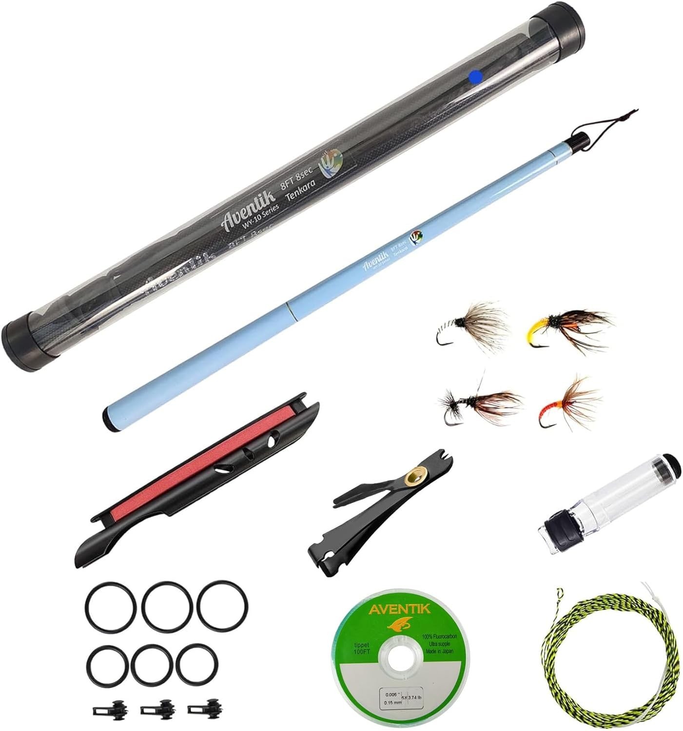 Lightweight Tenkara Fishing Rod 8ft – Easy-Cast Carbon Fiber Beginner Kit