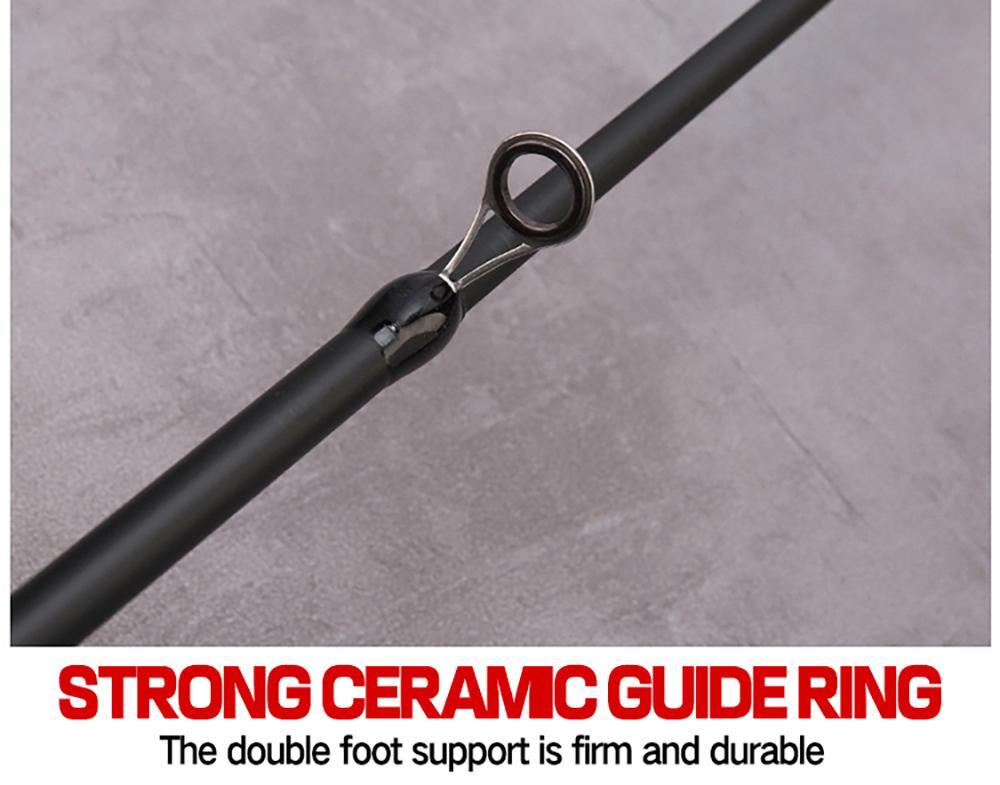 Ultra-Light Fishing Rod Carbon Fiber Spinning Casting Pole Handle Telescopic Sea