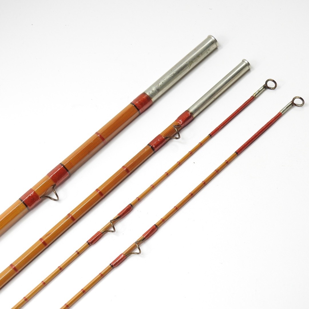F.E. Thomas Special “Wet Fly” Bamboo Fly Fishing Rod. 9’ 6”. W/ Tube & Sock.