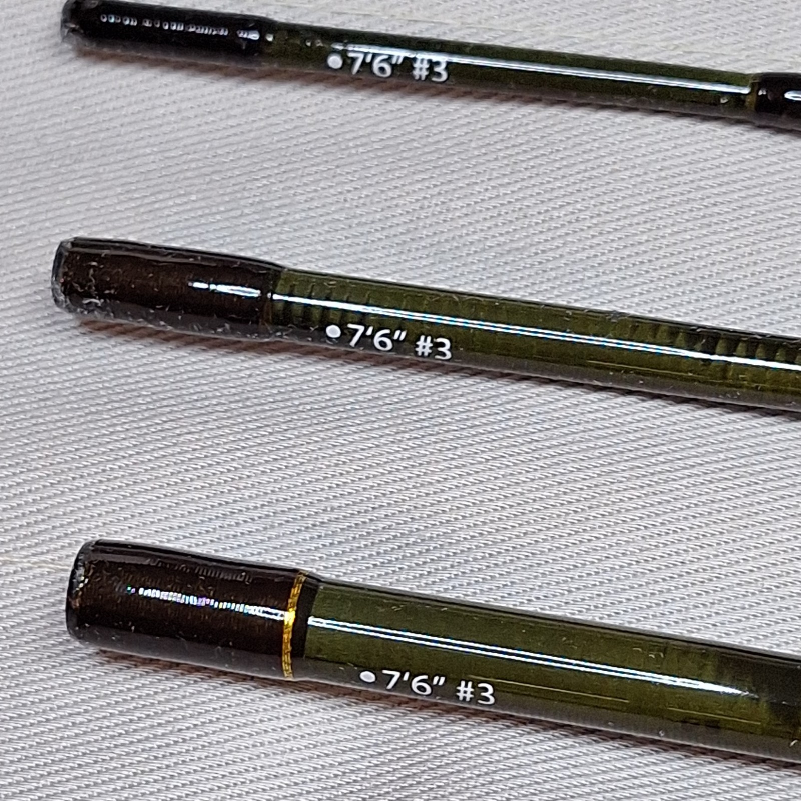 V-Feather Premium 7 ft 6 in 3 wt 4 Piece Fly Rod Full Cork Portable Tube Sock