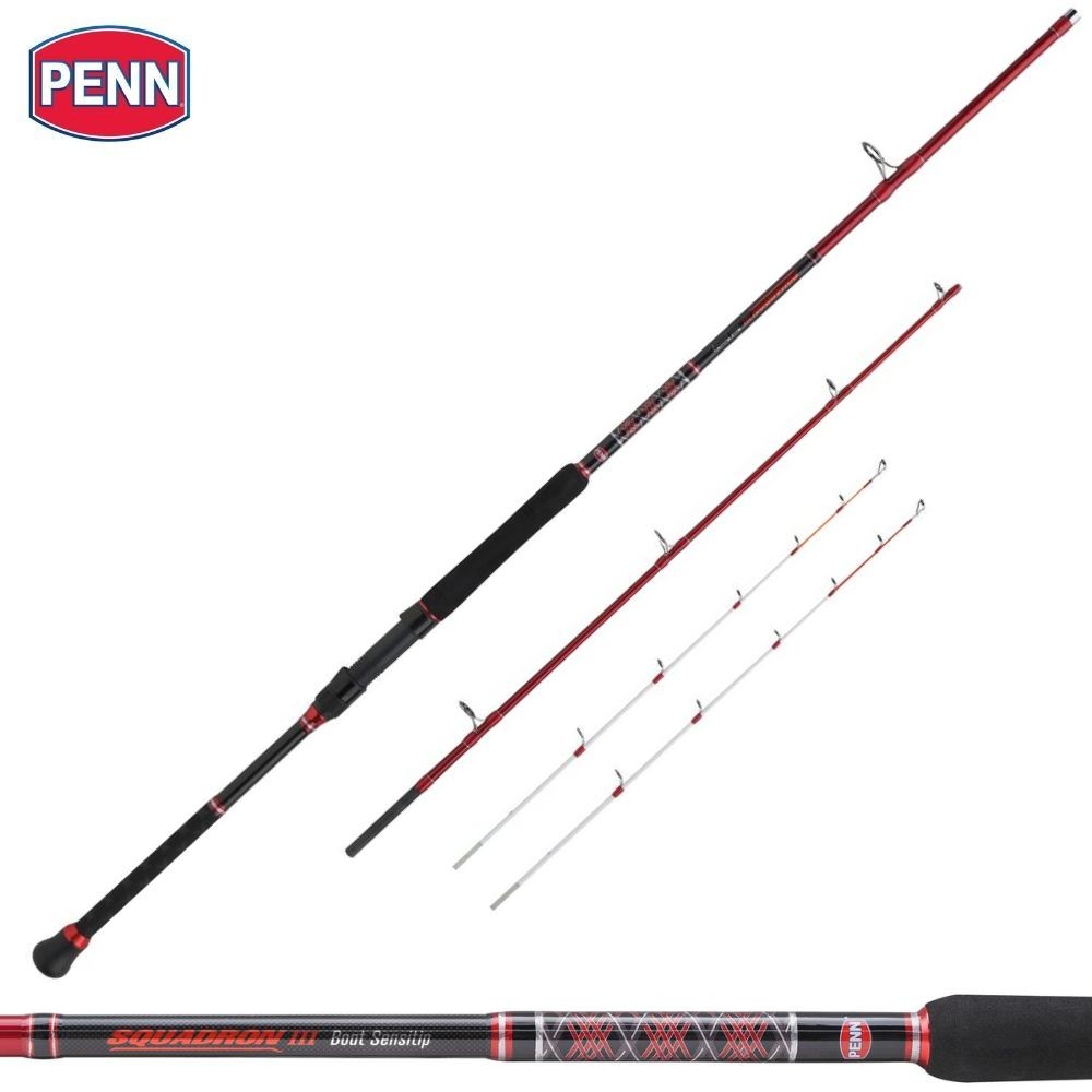 PENN Bottom Fishing Rod SQUADRON III Boat Sensitip 2.40m/300g