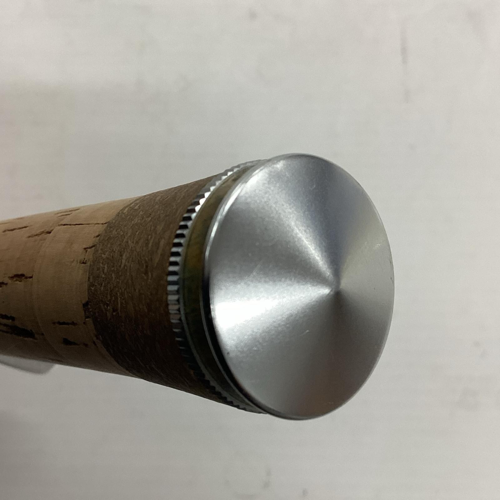 Casket Stabilized Wood Handle Fishing Rod Part A Rank Used Excellent Condition