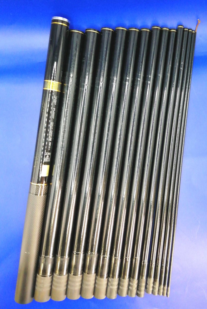 Daiwa Wasabi Carbide 53V Mountain Stream Fishing Rod 16ft 150g Used with Bag