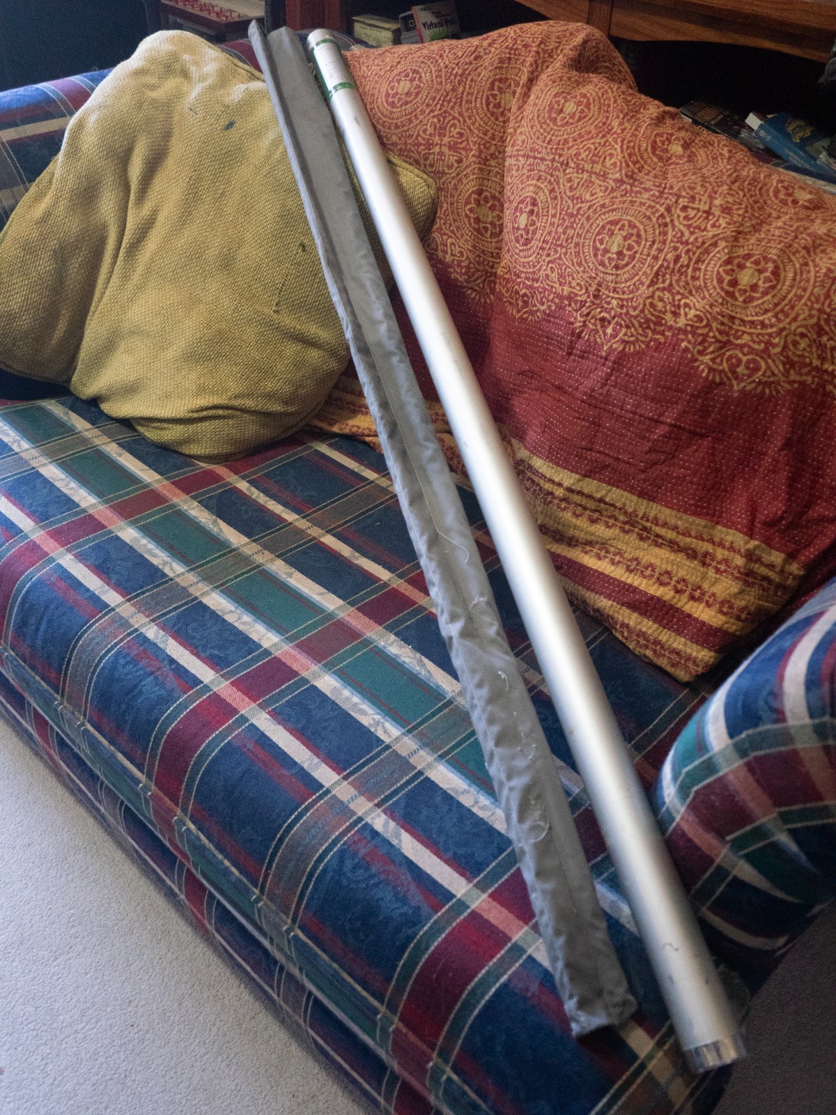 orvis golden eagle fly rod HCF (7) 8ft. 2 piece with tube and sock