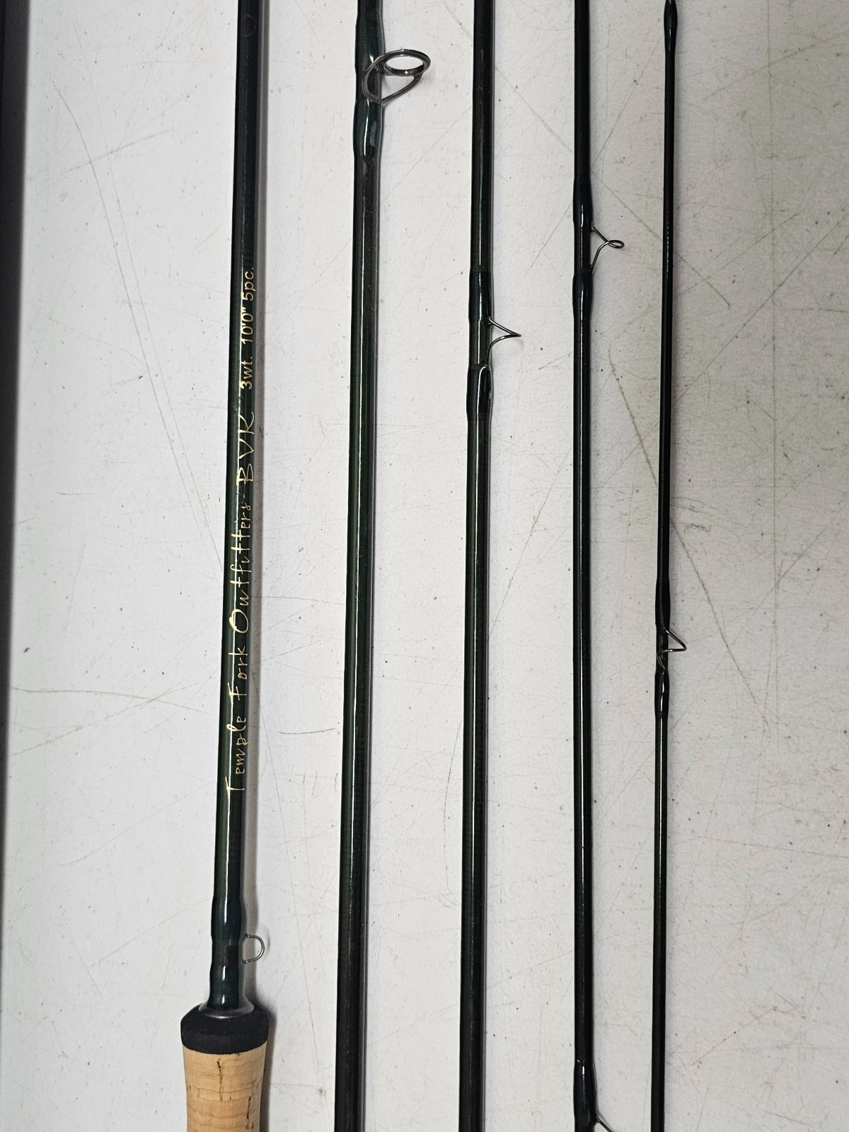Temple Fork Outfitters BVK 10’0 5pc 3 Weight Fly Fishing Rod with Tube