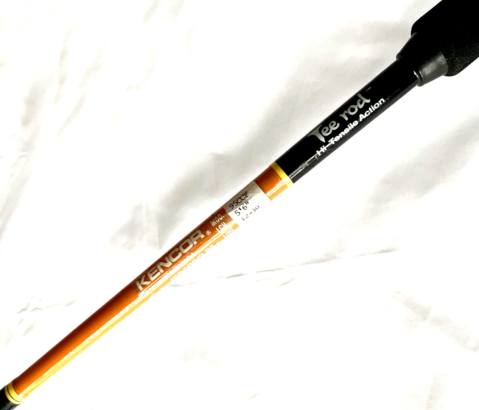 Kencor 95CCF Tee Rod 12-30Lb Tenlew Magnaglas 5’6” Fishing Rod Made In USA