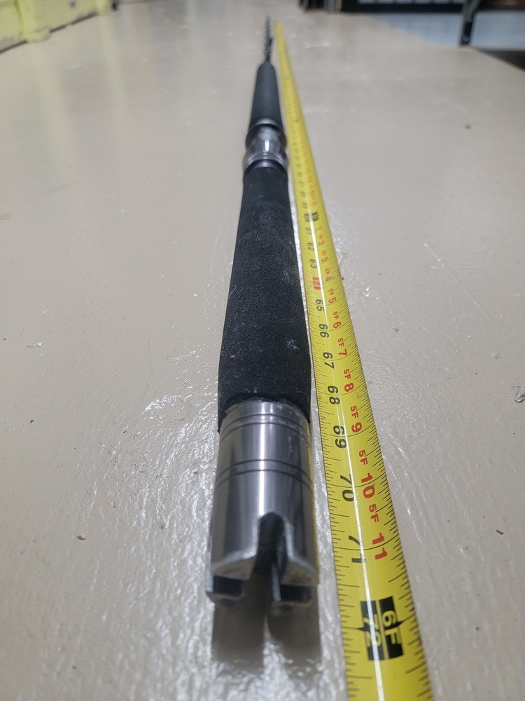 Seeker Fishing Rods G 6460XH-6′ AR Black Steel Graphite 6 Foot Fishing Rod