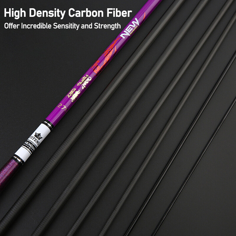 Dr.Fish Ultra Light Fishing Pole Carbon Fiber Telescopic Fishing Rod 2.1M-4.5M