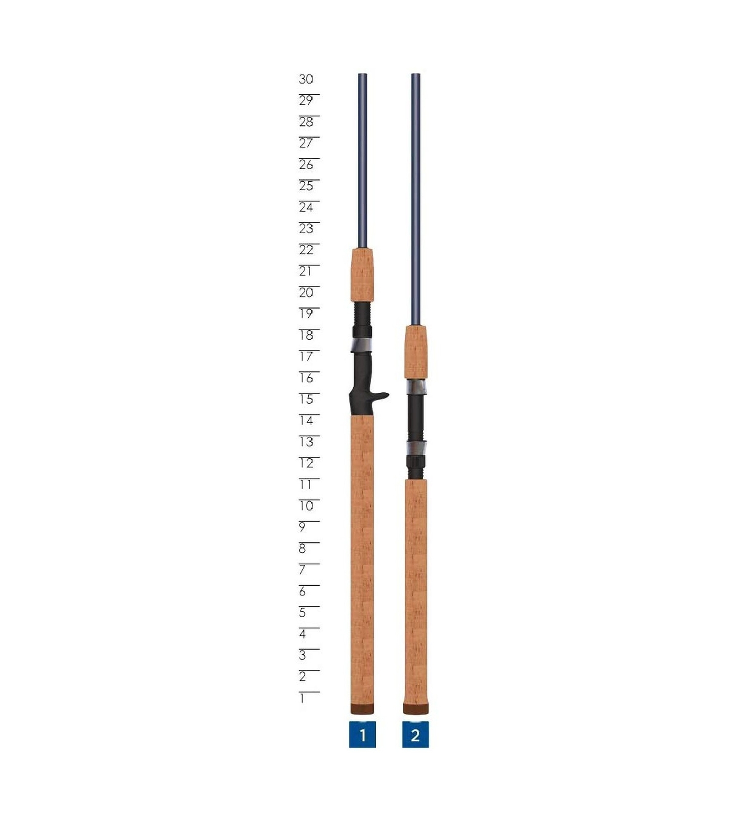 St. Croix Rods Triumph Salmon & Steelhead 2-Piece Spinning Rod, TRSS