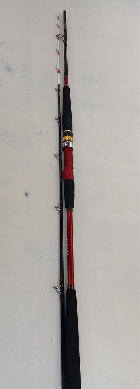 Daiwa Analystar Red Mutsu Fishing Rod 1.95m (76.8in), 2-Piece, 150g