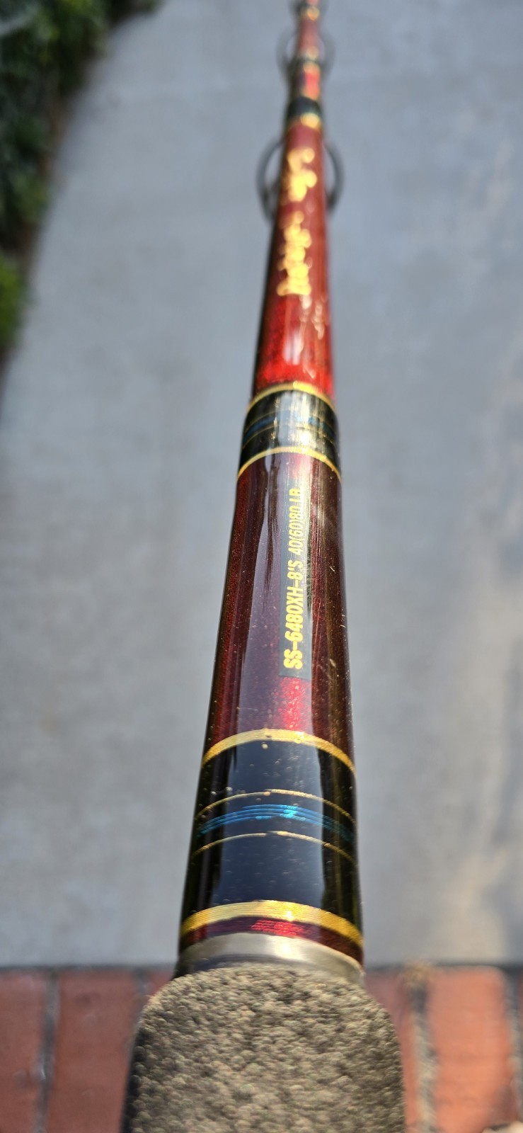 Super Seeker SS-6480XH-8′ S Prototype #1 Rod Built & Signed By Randy Penny