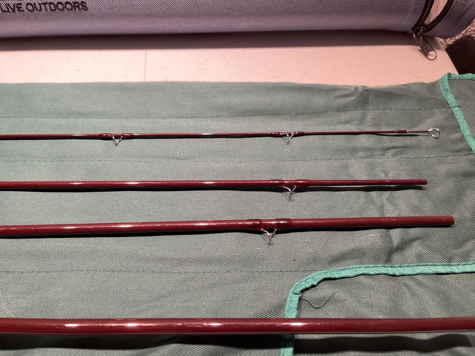 Trout Master’s 6000 90 X 4 #6 4 PC FLY ROD W/ Case