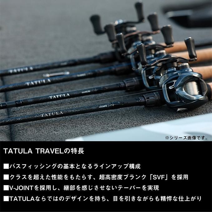 Daiwa 26 Tatula Travel 664MLRB (2026 Model) Baitcasting Model/4-Piece/Bass Rod
