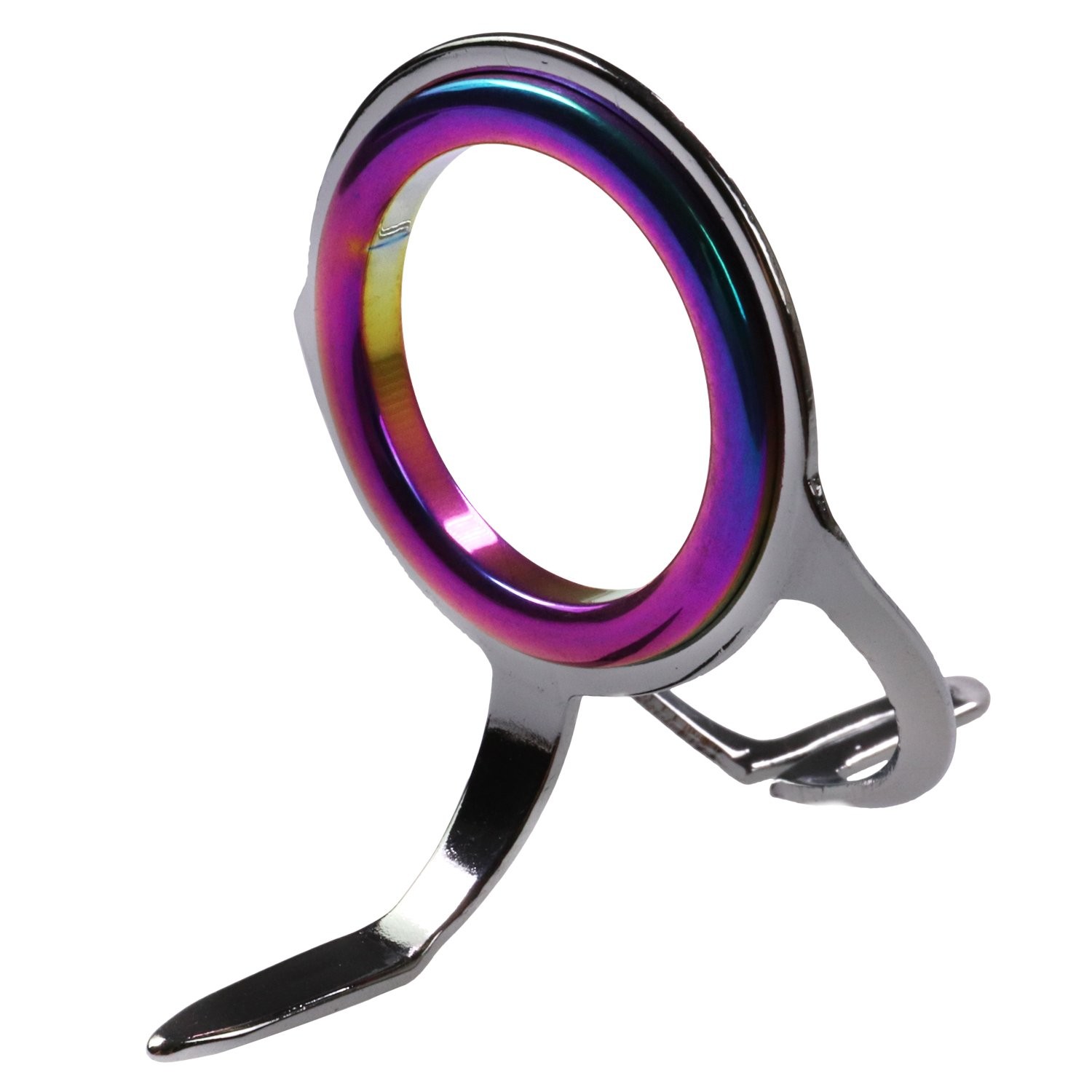 Casting Fishing Rod Guides, Double Leg, Laser Rainbow Colorful Ceramic Ring, …