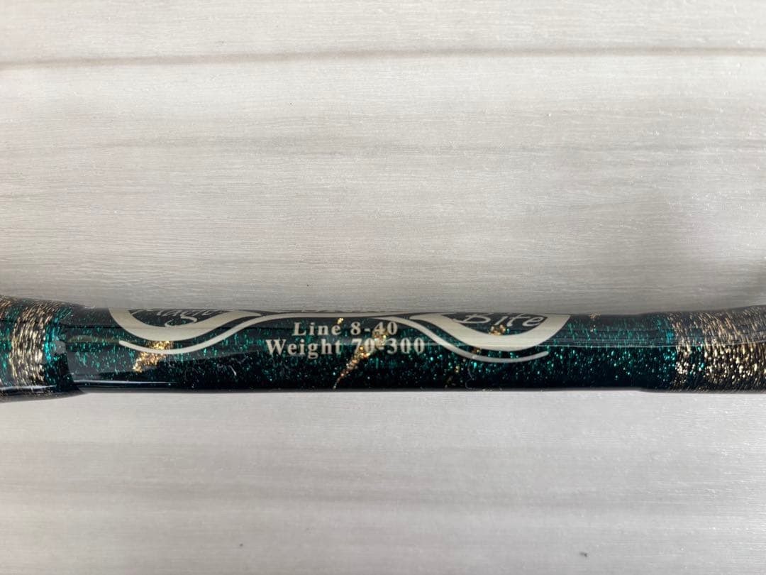 Tsuyoshi Magic Bite SR16 Fishing Rod Blue-Green Used, Light Wear