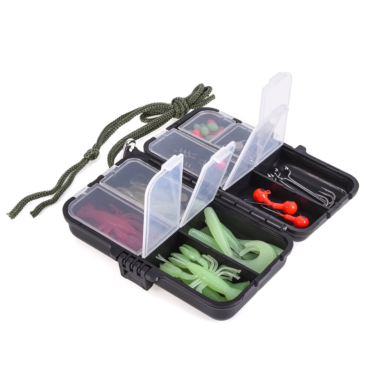 Leo Light 130CM, 130CM Rod and Reel Combos with Full Kits Carry Bag