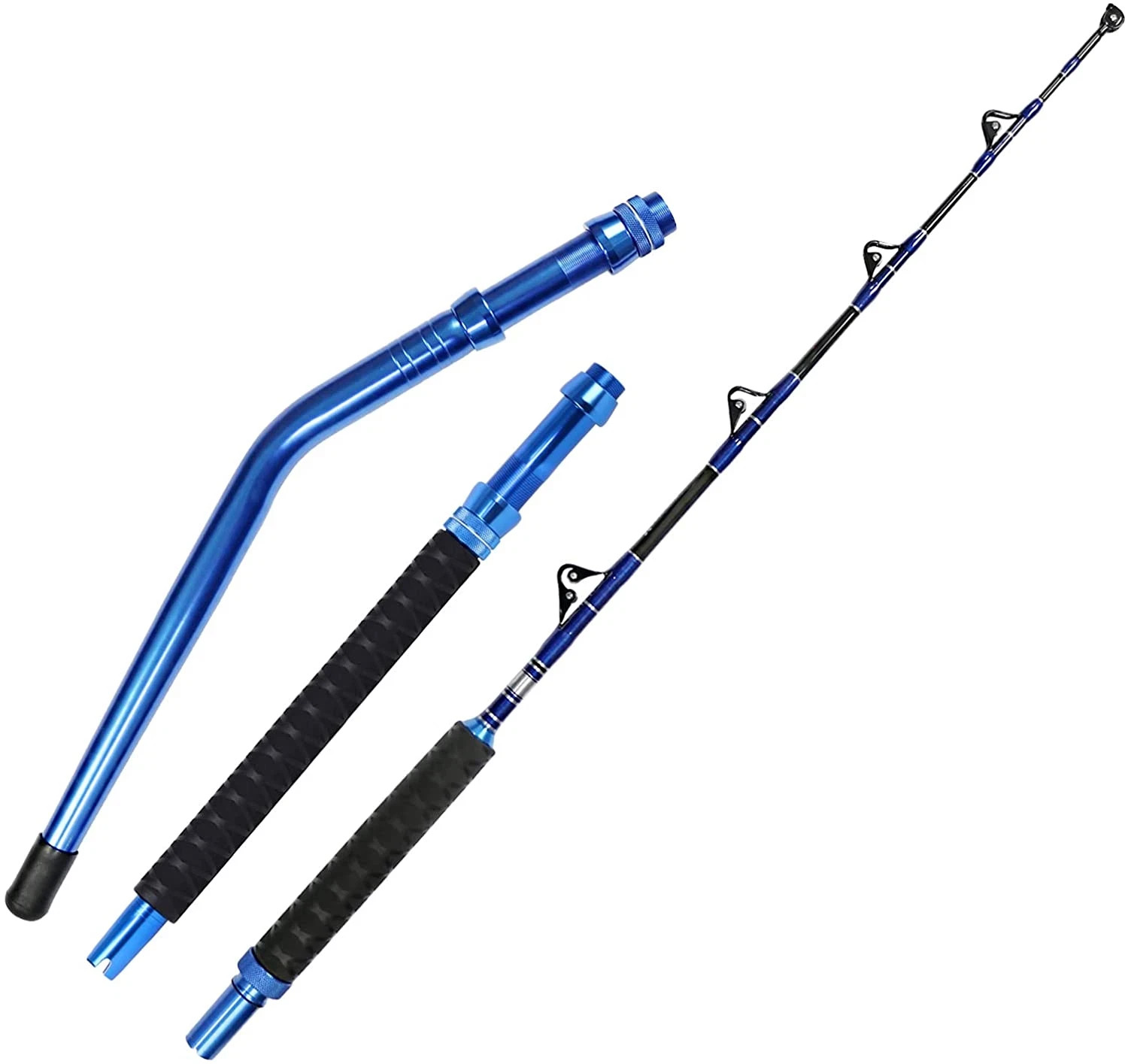 Straight/Bent Butt Trolling Rod Roller Big Game Saltwater Offshore Fishing Pole