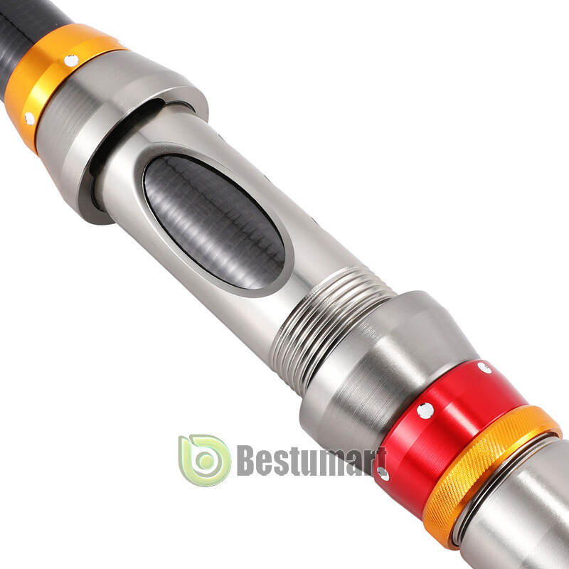 Carbon Fiber Telescopic Fishing Rod Sea 1.8-3.6 Saltwater Portable Spinning Pole