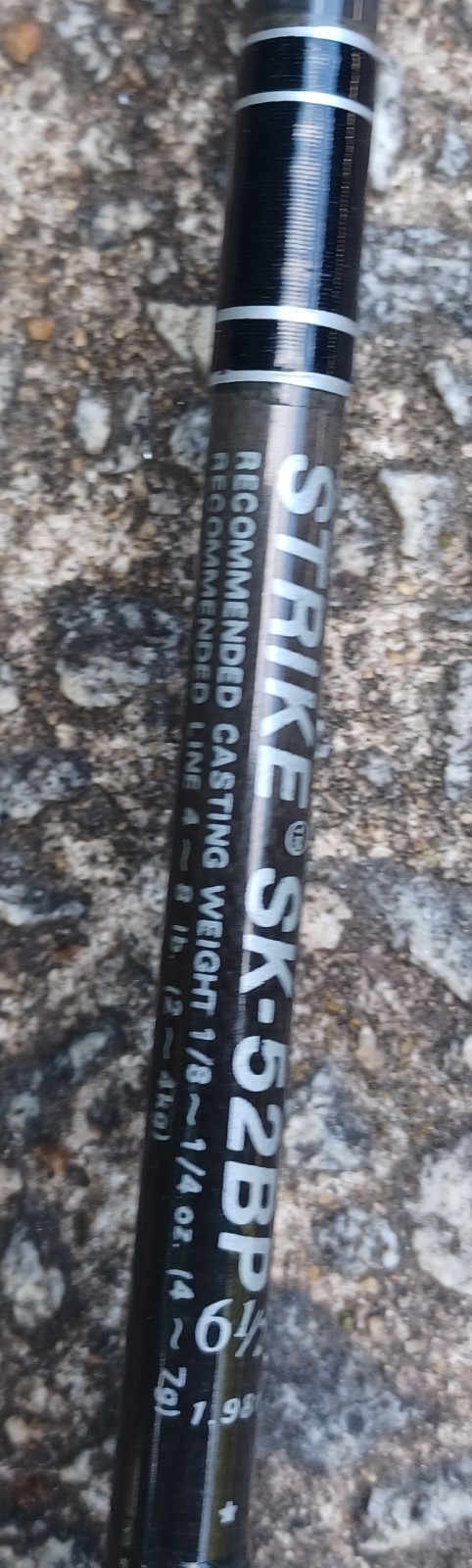 Daiwa REGAL SK52BP 6’6” Light Action Graphite Travel Spinning Rod Nice!