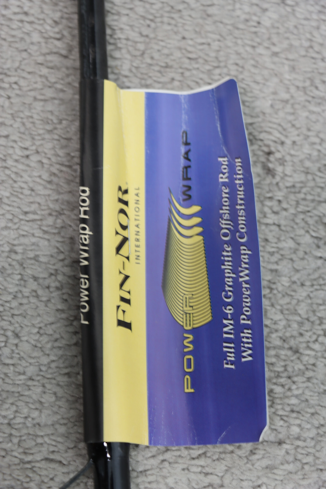 FIN-NOR Power Wrap Fishing Rod SaltWater Offshore PWSS 7′ C/W 16LBS LOT OF 4
