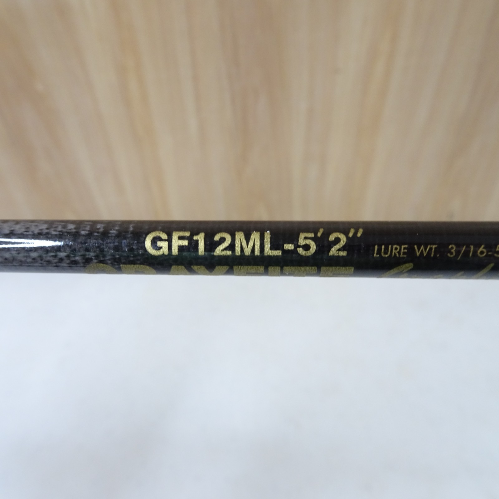 NEW NOS Berkley Grayfite Graphite Composite 5’2″ Baitcasting Fishing Rod GF12ML