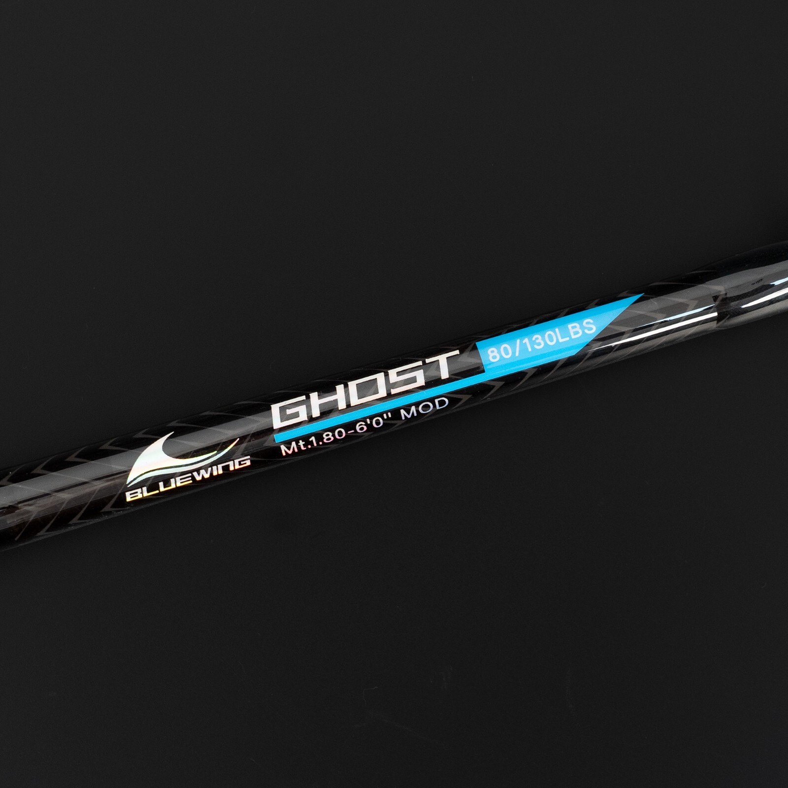 BLUEWING 6’0” Ghost Trolling Fishing Rod 1pc Fiberglass Rod Moderate Fast