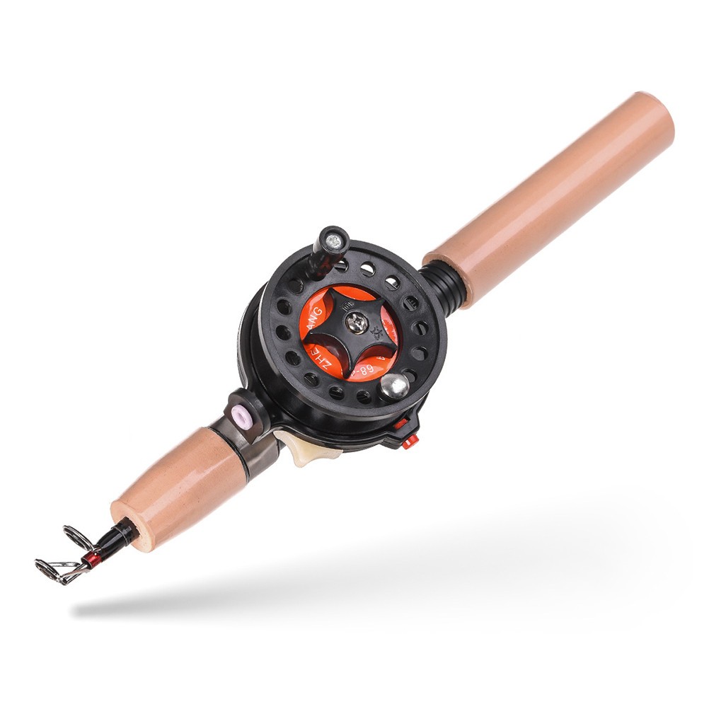 60cm Portable Telescopic Winter Fishing Rod Fish Hand Fishing Tackle Pole Set