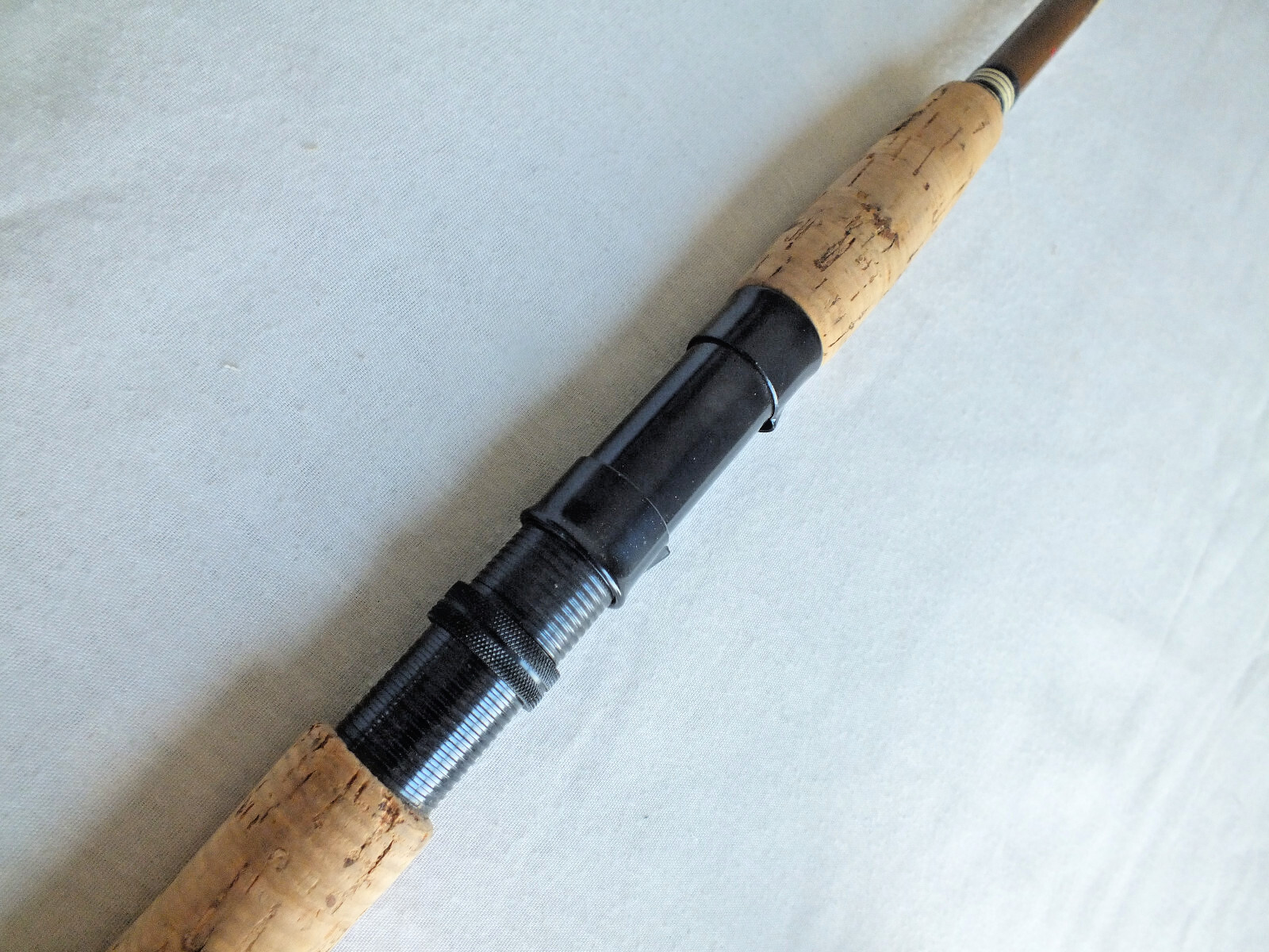 garcia conolon fishing rod 2452 med action spinning rod 2 piece 7′ ft live fiber