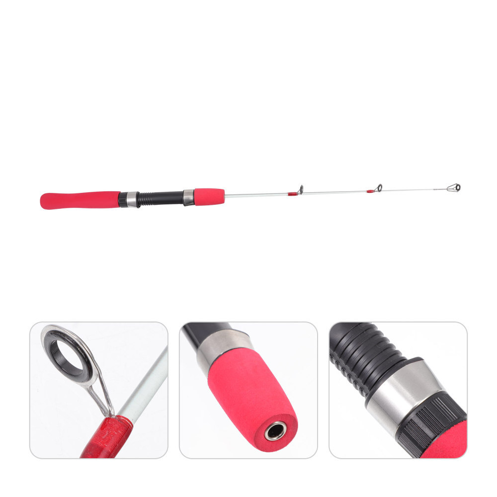 Ugly Stick Ice Fishing Rod Portable Outdoor Lure Adjustable Fishing Accessory