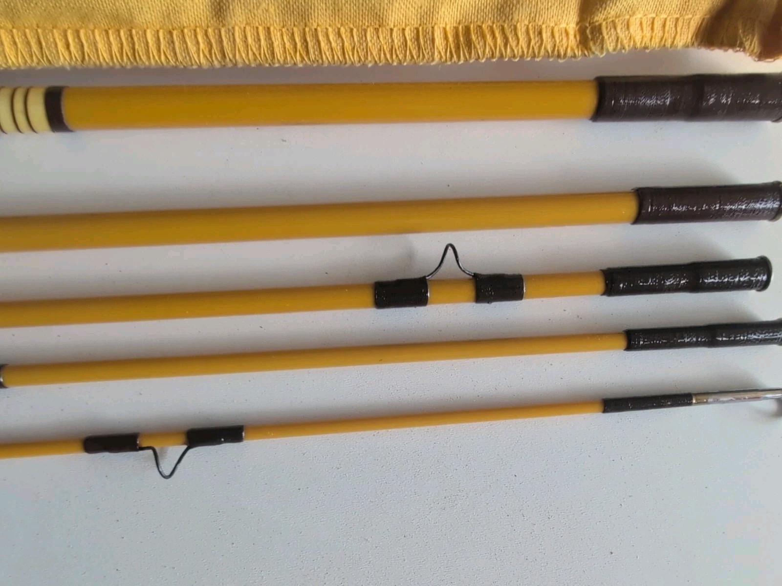 Eagle Claw Trailmaster Fly Fishing Pack Rod 6′ 9″ Line Size 7 M6TMF USA Vintage
