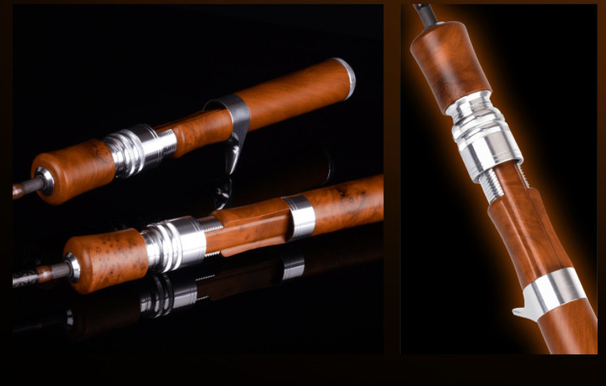 Lure Fishing Rods Carbon Fiber Spinning/casting Rods 1.5M/1.68M/1.8M Poles Fast
