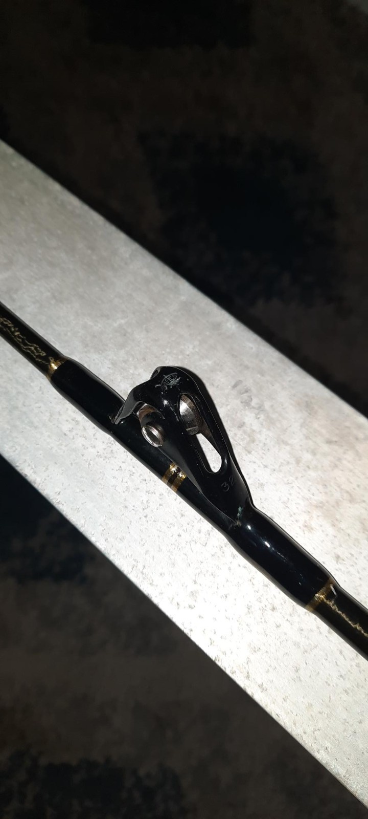 Shimano 80 lb class ROD & BENT BUTT complete