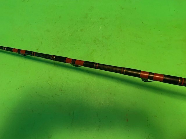 KUNNAN HOT RAIL SPIRALTECH GRAPHITE 5 FOOT 6 INCH 50 TO 130# RATED FISHING ROD
