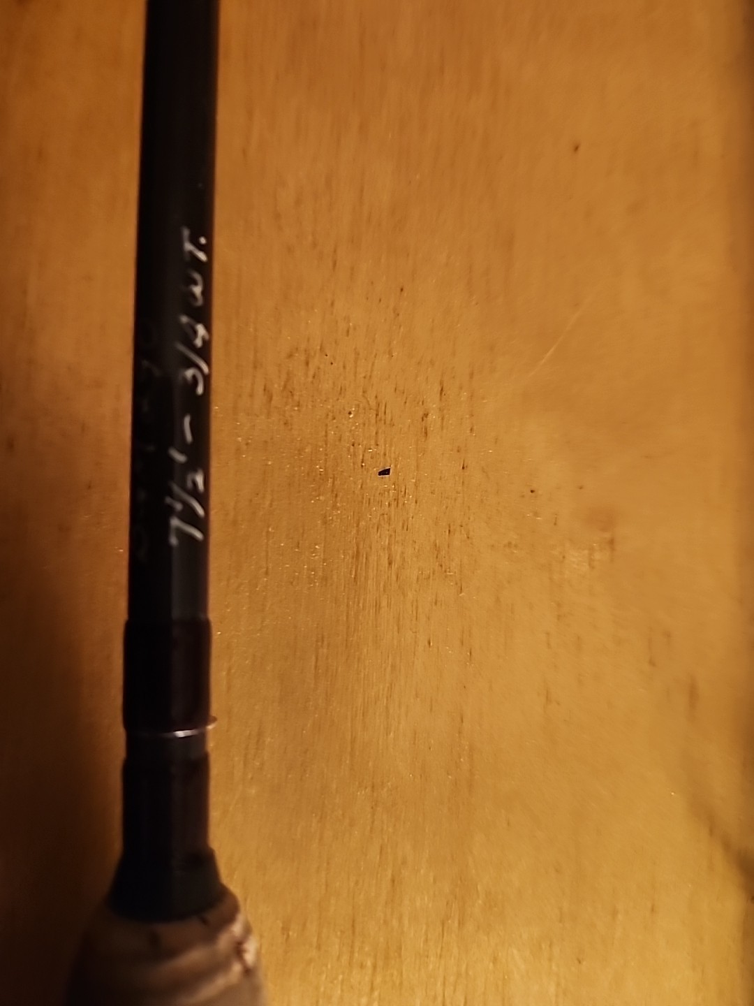 T.W. Simroe Graphite Signed Vintage Fishing Rod Excellent Condition 7 1/2′ 3/4wt