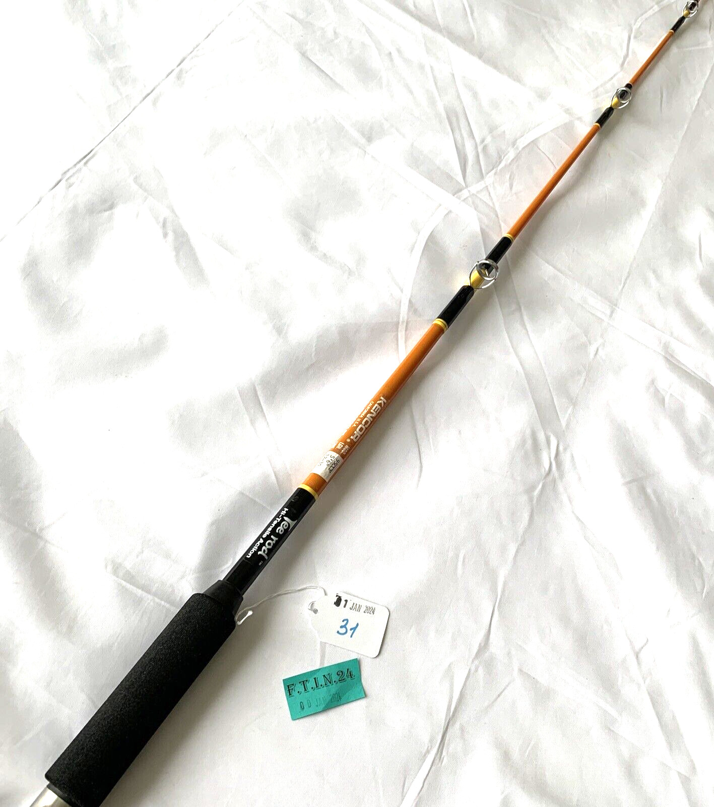 Kencor 95CCF Tee Rod 12-30Lb Tenlew Magnaglas 5’6” Fishing Rod Made In USA