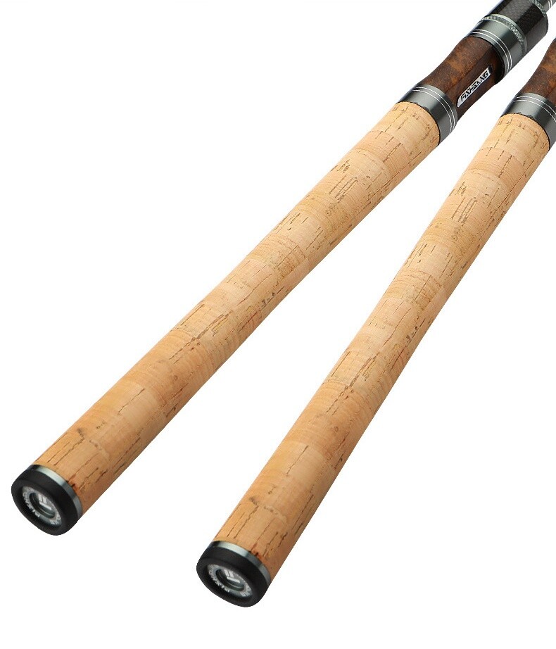 Carbon Fiber Lure Fishing Rod Spinning Casting Rod 1.8m Fishing Pole 2 Sections