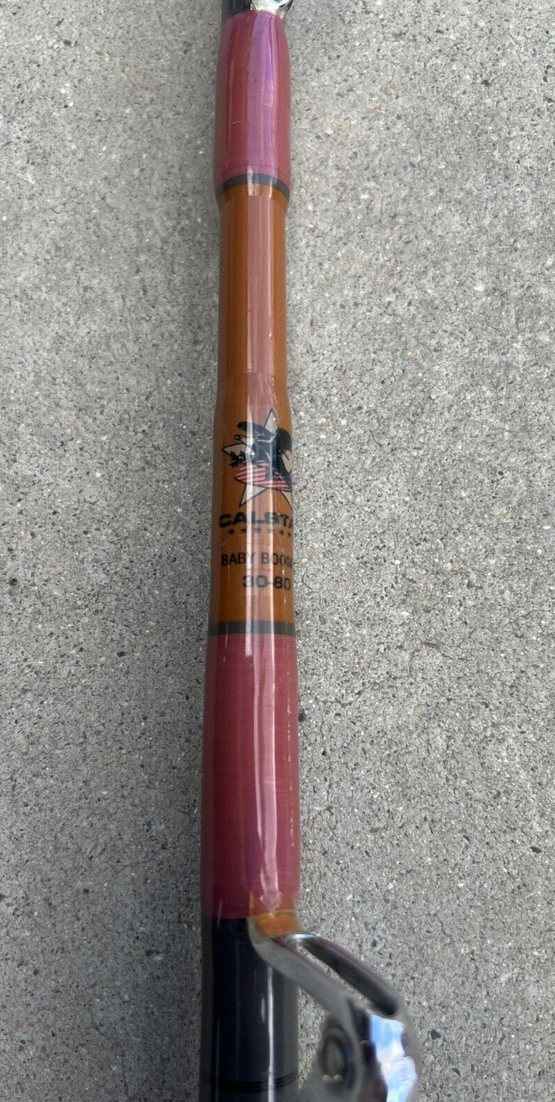 CALSTAR WC Baby Boomer A/R 5.5ft AFTCO All Roller Guide Fishing Rod 30-80 lbs