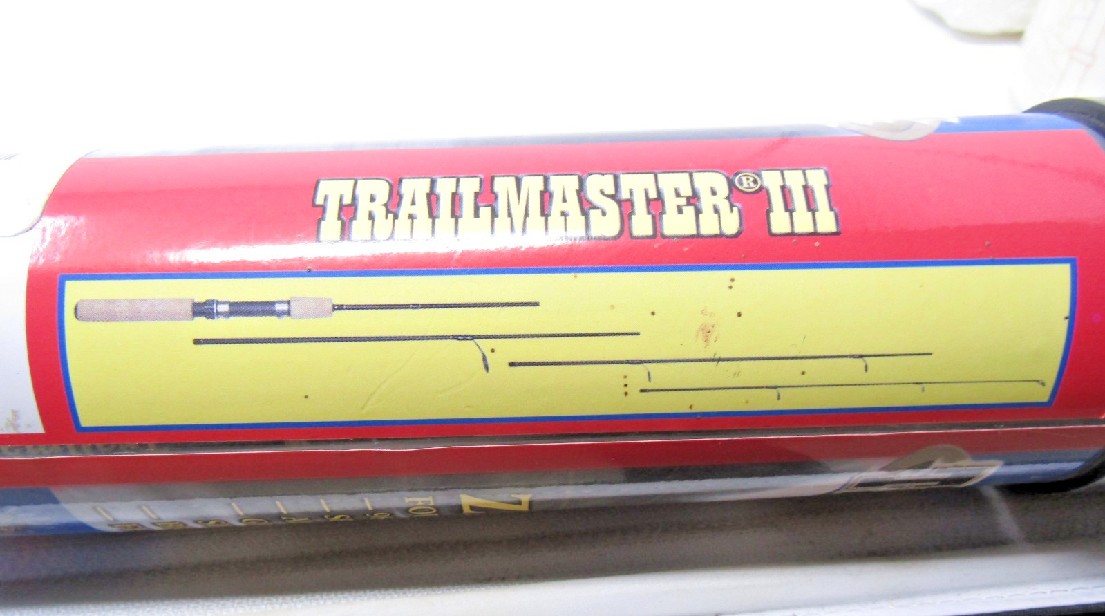 Trail Master III Travel Pack Fishing Rod ZLIII200 6′ 6″ Eagle Claw Spinning 4 Pc