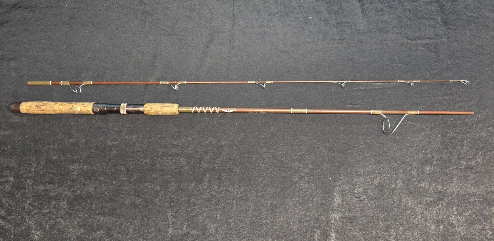 Vintage FENWICK FS65 Spinning 6’6″ Rod USA 4-10 lb test Fishing Cork Pole
