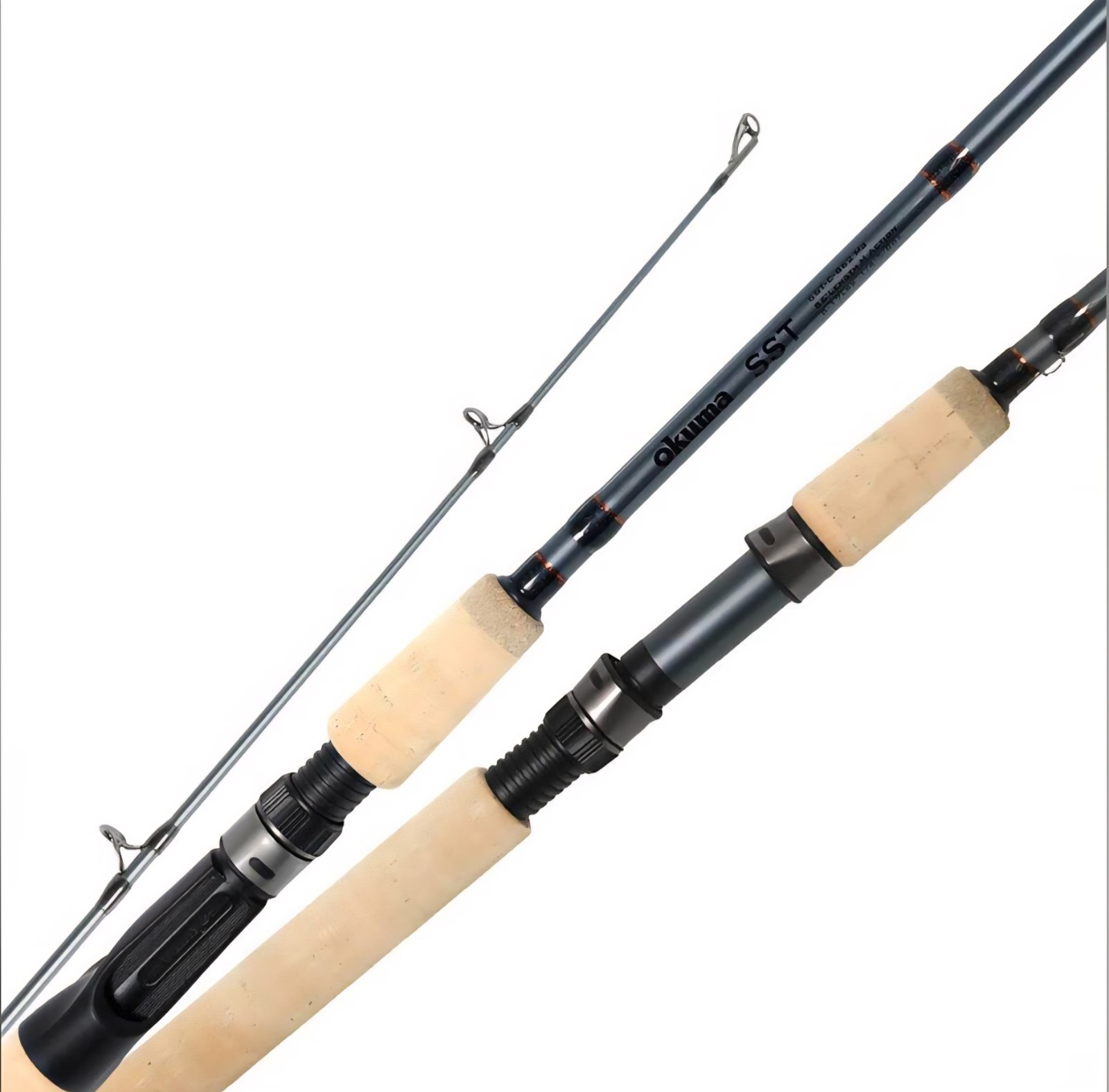 Okuma SST Spinning Rod Graphite Cork Handle Split Grip for Salmon Trout