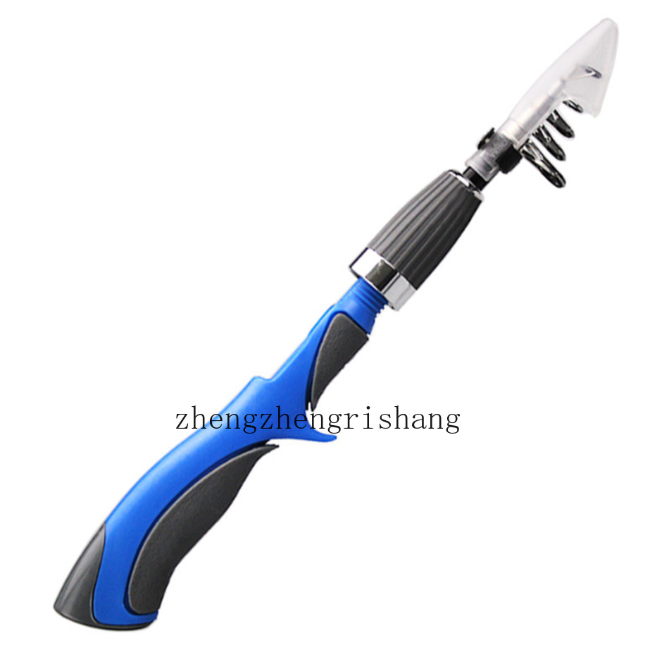 Telescopic Fishing Rod Pole 1.2M Portable Small Short Sea Pole Mini Fish Rod