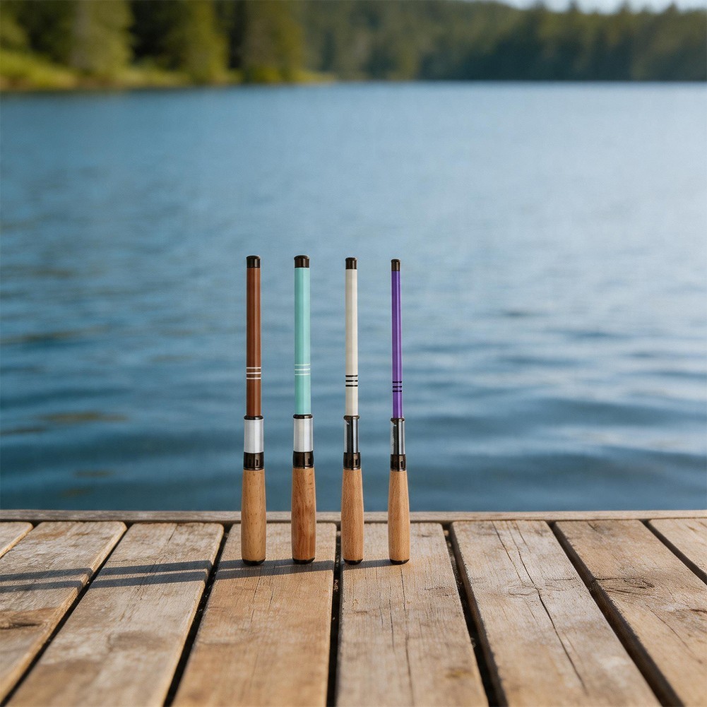 Carbon Fiber Stream Rod Lightweight 1.2m to 2.4m 27cm Collapsible Fishing Rod