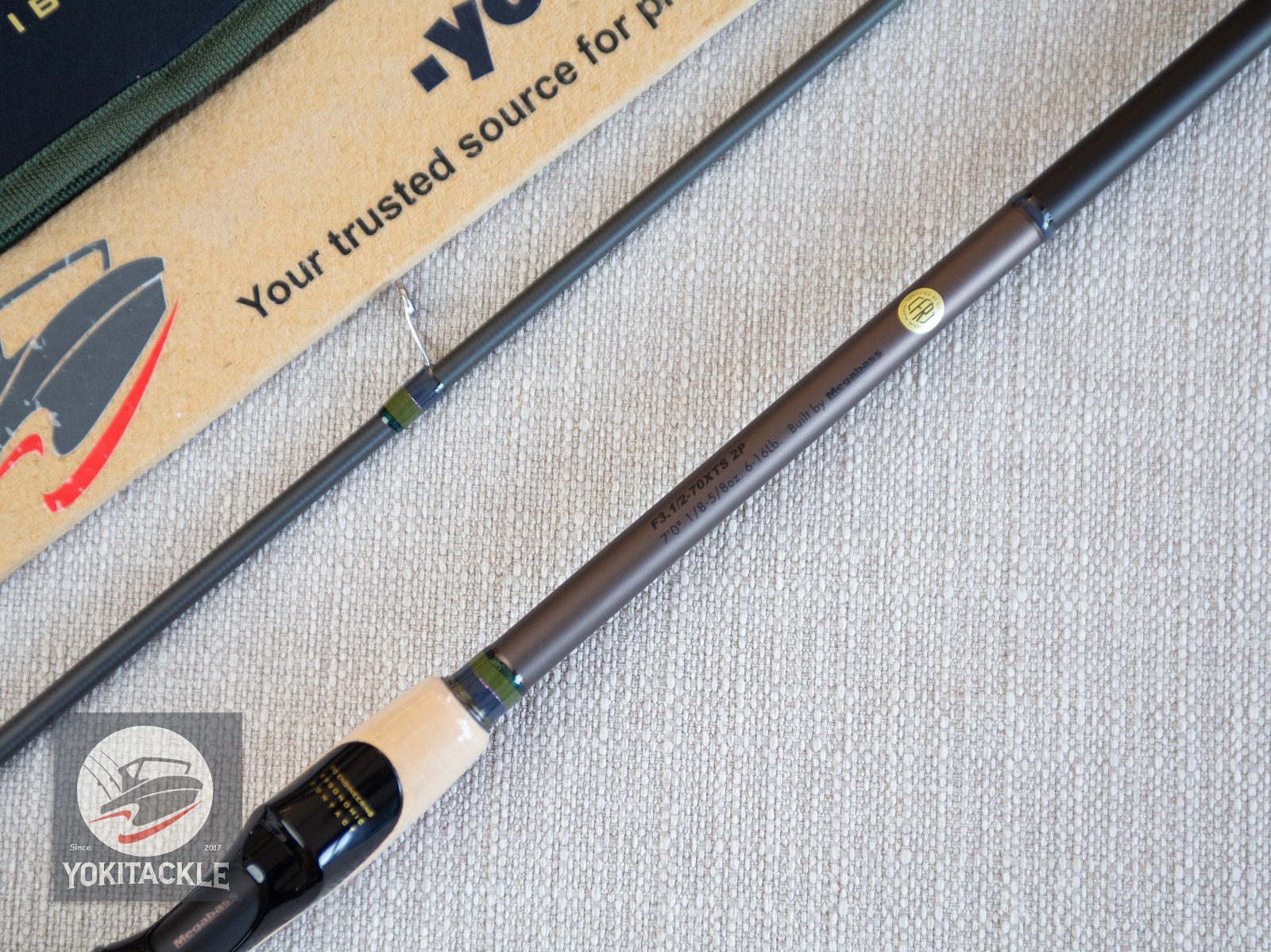 Megabass OROCHI X10 SP F3.1/2-70XTS 2P Spinning Rod for Bass