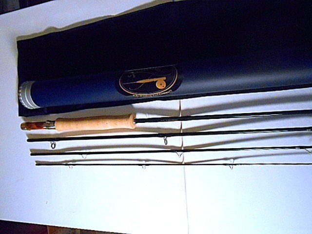 E.L. KEULING ROD CO 9′ 5 WT. DOWN-LOCKING 4PC CARBON FIBER FLY ROD 2026 USA