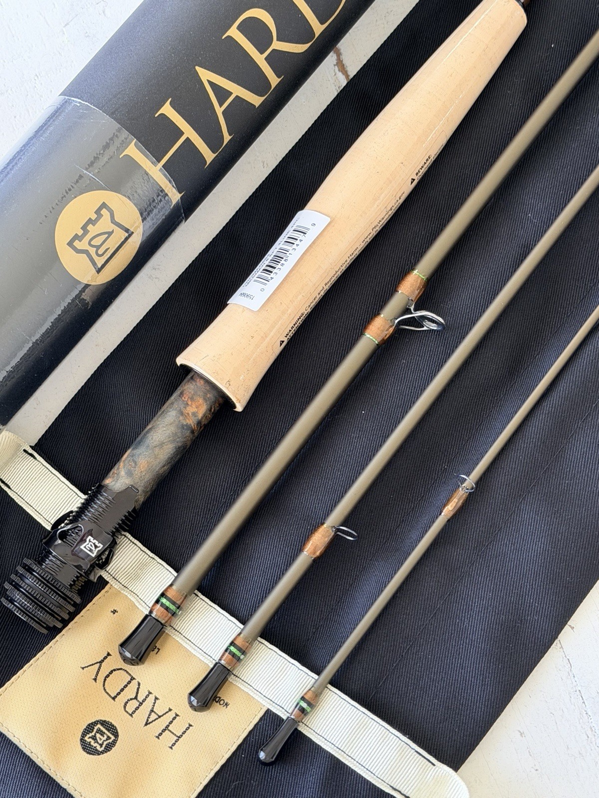 **BEAUTIFUL** 🔥NEW HARDY MARKSMAN 4wt. 8’6”on Fly Rod!! 🔥~LEGENDARY~🔥