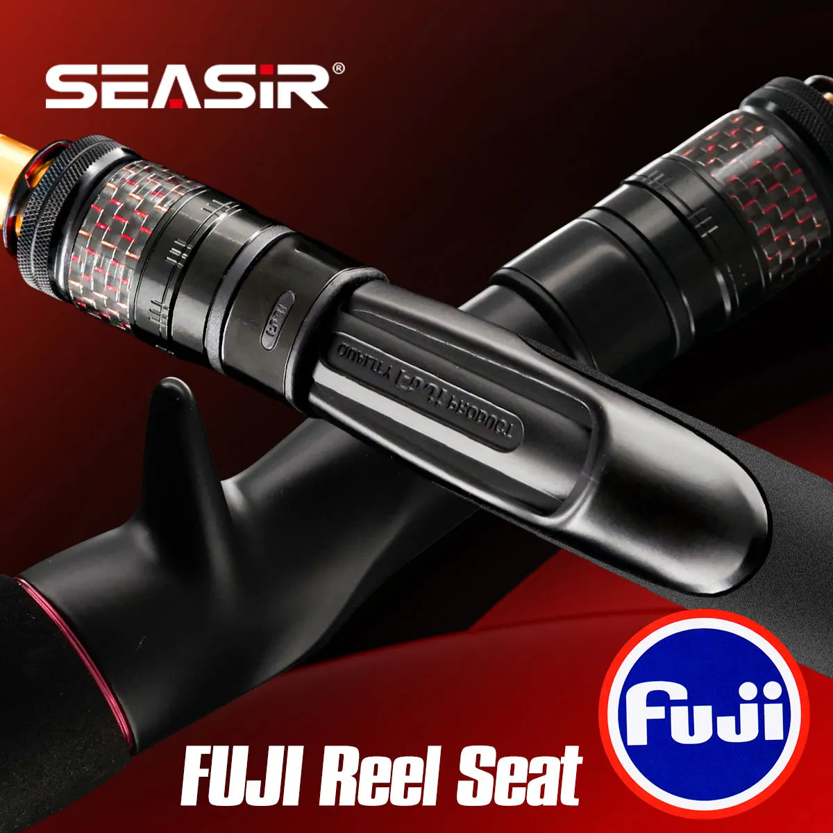 Jyghaul Slow Jigging Fishing Rod M/ML Drag Power 11KG FUJO Guide Rings FUJI Reel